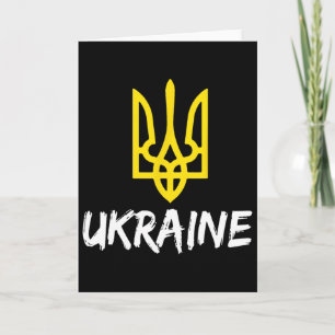 Ukraine-Kleidung für Ukrainer und Unterstützer von Karte