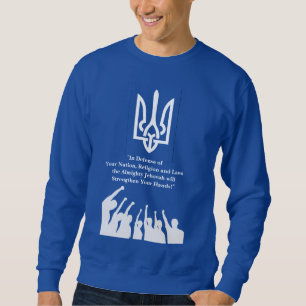 Ukraine-Kriegssolidarität Sweatshirt