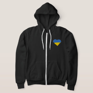 Ukraine Liebe und Flagge Hoodie