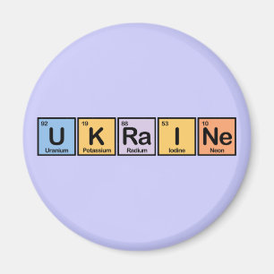 Ukraine machte von den Elementen Magnet