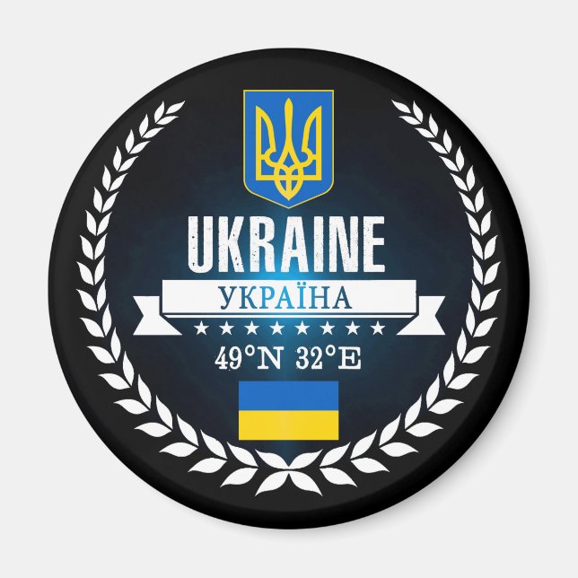 Ukraine Magnet (Vorne)