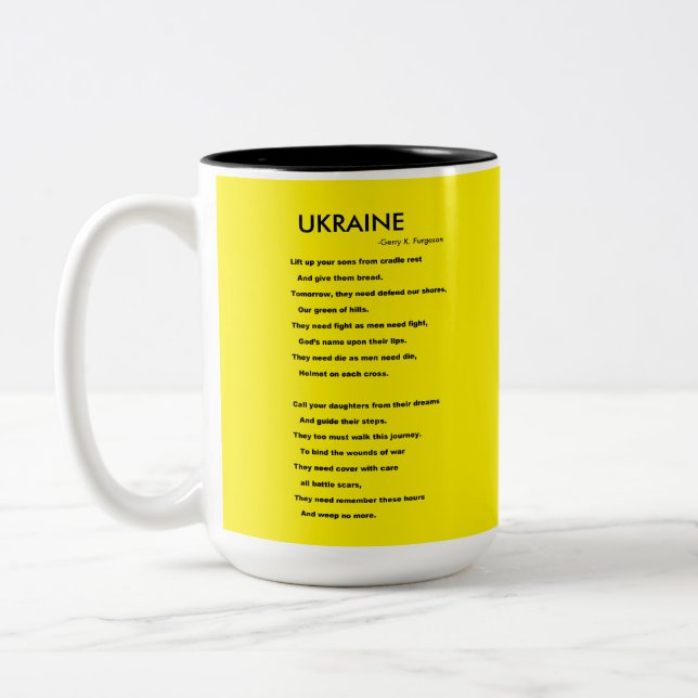 UKRAINE Mug (Gauche)