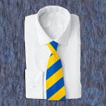 Ukraine Neck Tie, patriotische ukrainische Flag-Kr Krawatte<br><div class="desc">Neck Tie: Patriotische Ukrainische Krawatte für die Fahne mit blauen und gelben Streifen / У к р а н ї а</div>