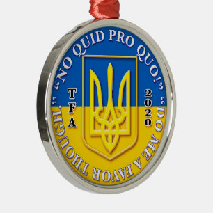 Ukraine "No Quid Pro Quo", Weihnachtsschmuck