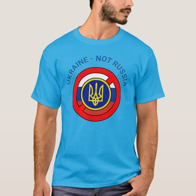 Ukraine - Pas le T-shirt russe (Devant)