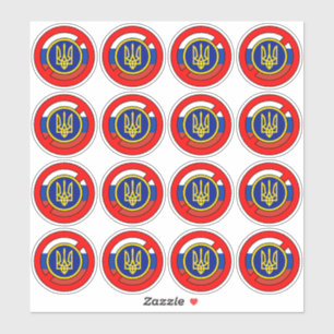 Ukraine - Pas Russie Sticker