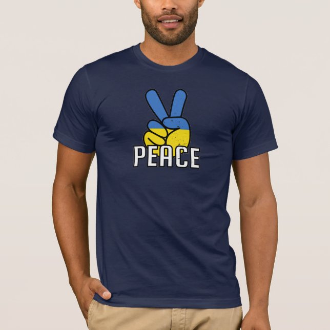Ukraine Peace T-Shirt (Vorderseite)