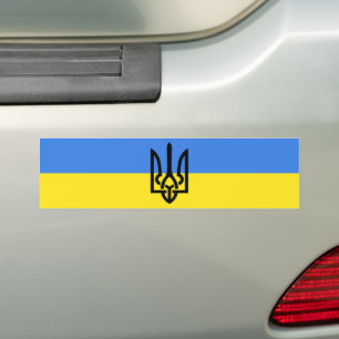 Ukraine - Peace - Ukrainian Flag - Freedom Autoaufkleber