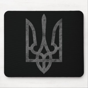 Ukraine Pride Ukrainisches Wappen National Wappen Mousepad