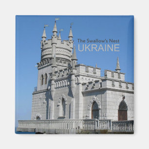 Ukraine-Reise-Andenken-Foto-Magnet schluckt Nest Magnet