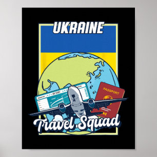 Ukraine Reise Squad Reise Glol Abenteuer Reise Poster