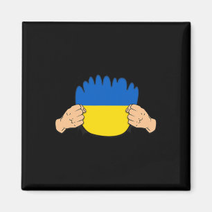 Ukraine Roots Heritage-Flagge Magnet