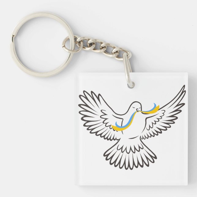 Ukraine Schlüsselanhänger (Vorderseite)