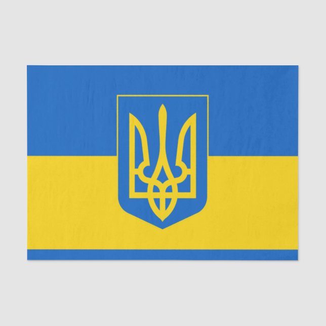 Ukraine Seidenpapier (Vorderseite)