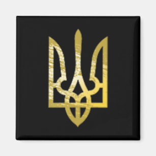 Ukraine-Shirt Dreizack Tryzub Selenskyj Militär Ol Magnet