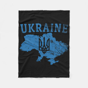 Ukraine-Shirt Ukrainisch Tryzub Patriotisch Unters Fleecedecke