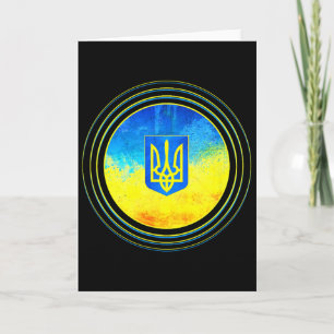 Ukraine-Shirt Ukrainische Flagge Ukraine Wolodymyr Karte