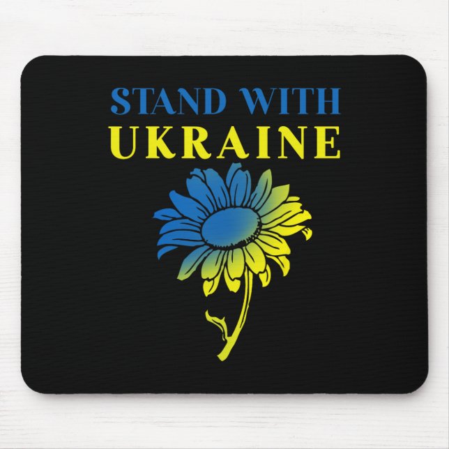 Ukraine Sonnenblume 3  Mousepad (Vorne)