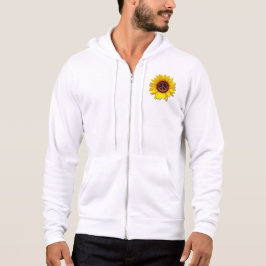 Ukraine Sonnenblumen Friedenszeichen Zeichen gegen Hoodie