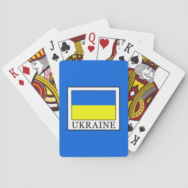 Ukraine Spielkarten (Rückseite)