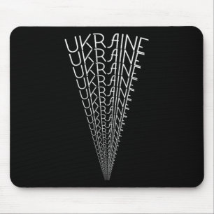 Ukraine Spotlight Wortkunst - Einzigartiges Ukrain Mousepad