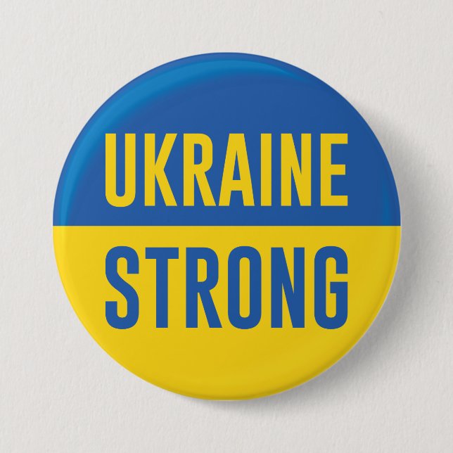 Ukraine stark button (Vorderseite)