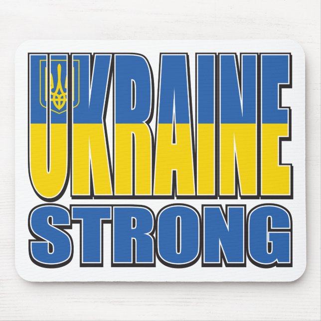 Ukraine stark mousepad (Vorne)