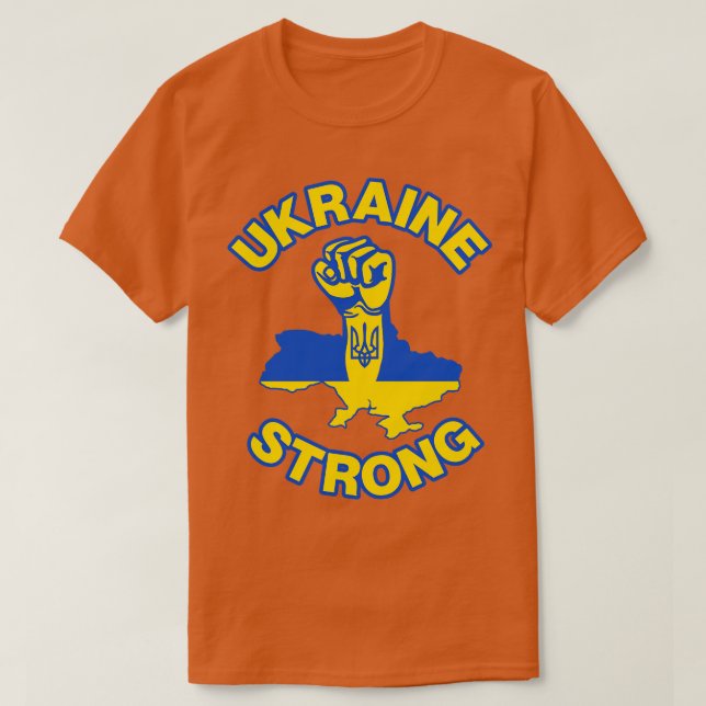 Ukraine stark T-Shirt (Design vorne)