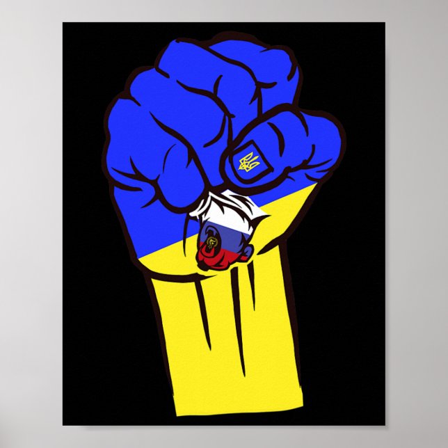 Ukraine Strong  Poster (Vorne)
