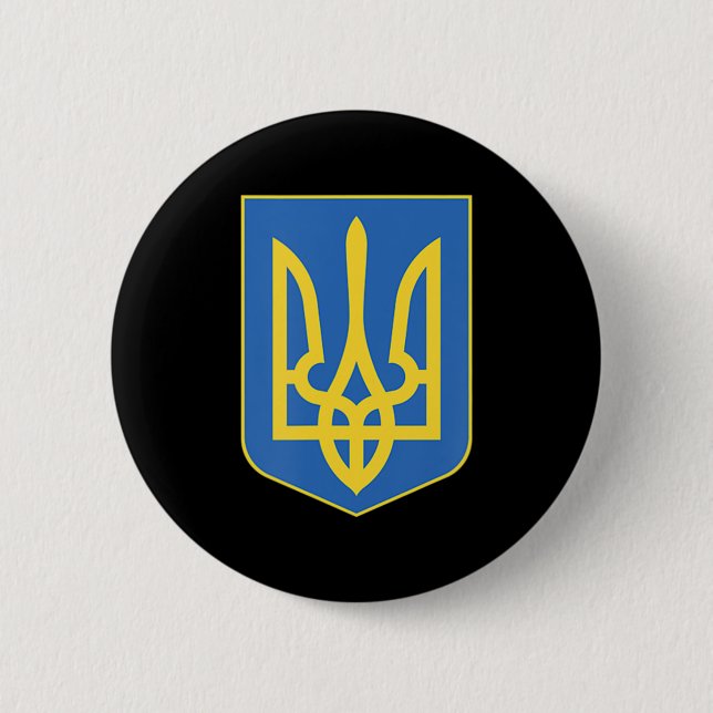 Ukraine-Symbol Button (Vorderseite)