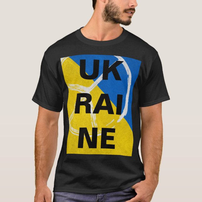UKRAINE T - SHIRT (Vorderseite)