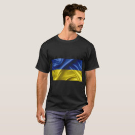 Ukraine T - Shirt der Flaggenfarben