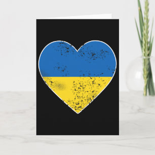 Ukraine T-Shirt für Männer Frauen Herz Ukraine-Fla Karte