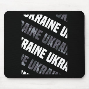 Ukraine-Tarnmuster Graue Tarnung Mousepad