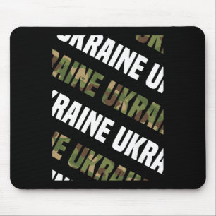 Ukraine-Tarnmuster Grün-Tarnung Mousepad