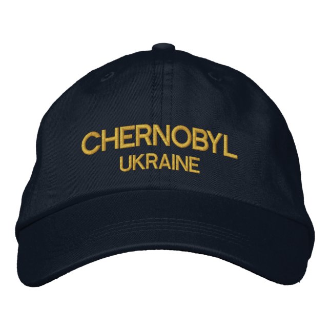 Ukraine - Tchernobyl Casquette ajustable personnal (Devant)