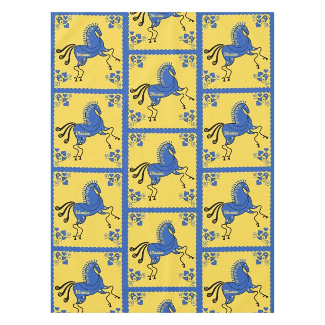 Ukraine Traditionelle slawische Volkskunst Tischdecke (Vorderseite)