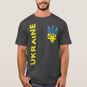 Ukraine Trident Coat of Arms Emblem ukrainische Fl T-Shirt