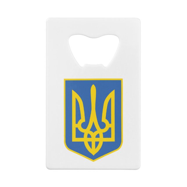 UKRAINE-TRIDENT GELDBEUTEL FLASCHENÖFFNER (Rückseite)