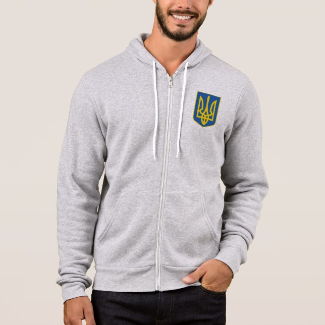 UKRAINE-TRIDENT HOODIE (Vorderseite)