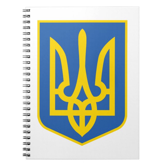 UKRAINE-TRIDENT NOTIZBLOCK (Vorderseite)