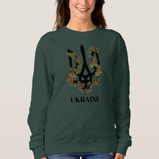 UKRAINE. Trident. Ukrainian Coat of Arms.  Sweatshirt