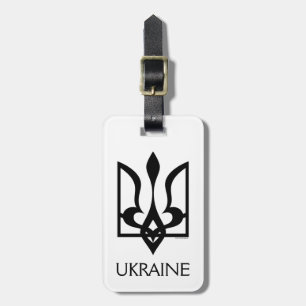 UKRAINE Tryzub Gepäckanhänger