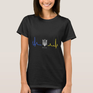 Ukraine Tryzub Ukrainische Flagge Dreizack Zelensk T-Shirt