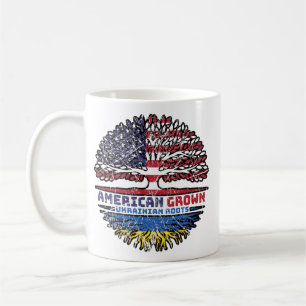 Ukraine Ukraine USA USA Staaten Kaffeetasse