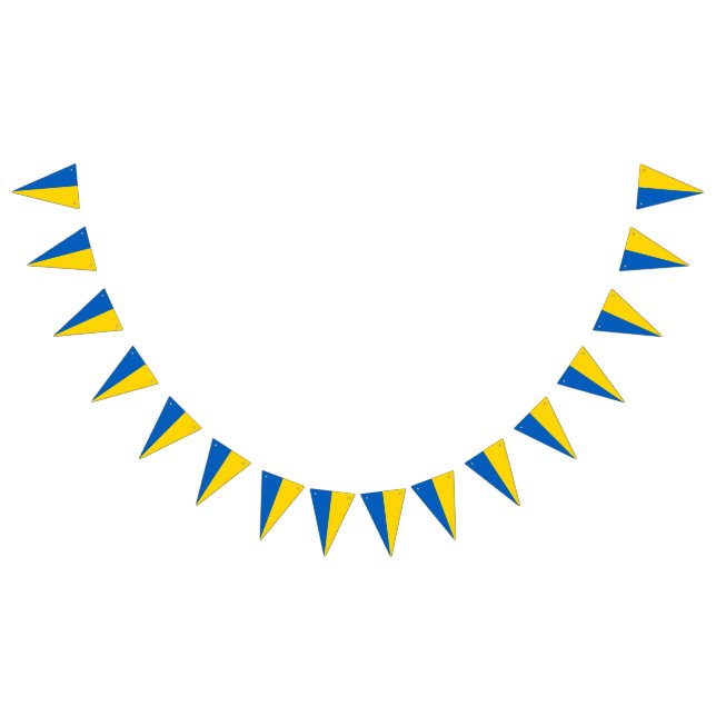 Ukraine, Ukraine Wimpelkette (Alle)