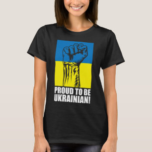 Ukraine Ukrainer Ukrainisch Kiew Trysub Flagge 14  T-Shirt