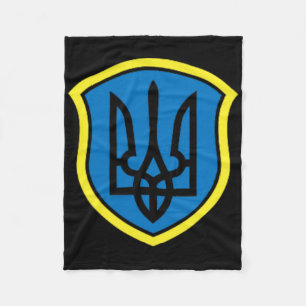 Ukraine Ukrainer Ukrainisch Kiew Trysub Flagge 15 Fleecedecke