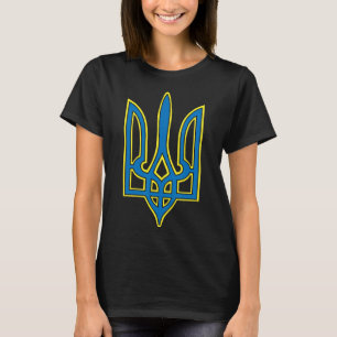 Ukraine Ukrainer Ukrainisch Kiew Trysub Flagge 1 T-Shirt