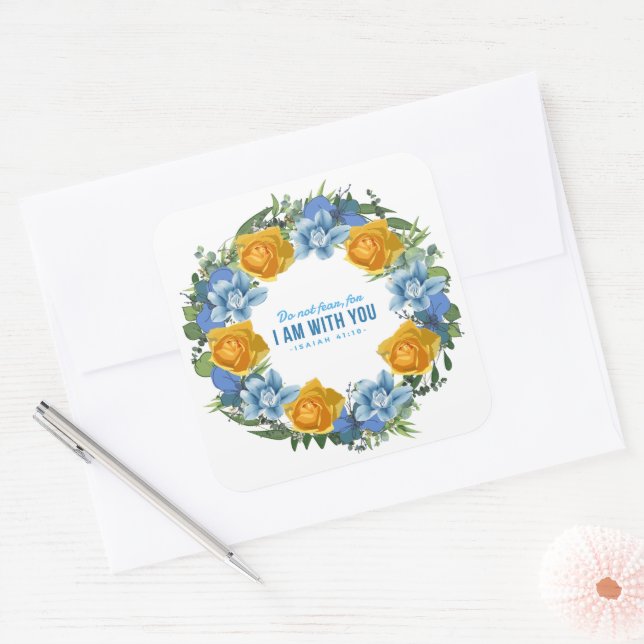 Ukraine Ukrainienne Fleurs de couronne Sticker de  (Enveloppe)